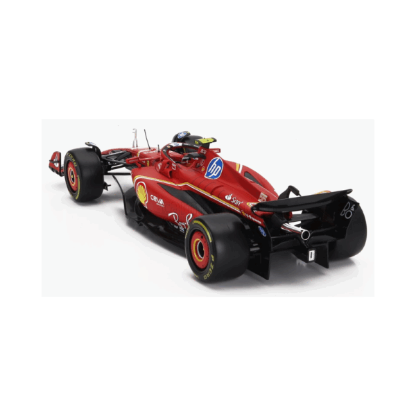 Bburago 118 F1 Model Car SF-24 Team Scuderia Ferrari #55 Season 2024 Carlos Sainz jr. 18-16815-S-5 Bburago 1/18 F1 Model Car SF-24 Team Scuderia Ferrari #55 Season 2024 Carlos Sainz jr. 18-16815-S