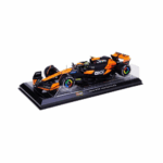 Bburago 124 F1 Model Car Team McLaren MCL38 #4 Lando Norris with Driver 18-28033-N-2