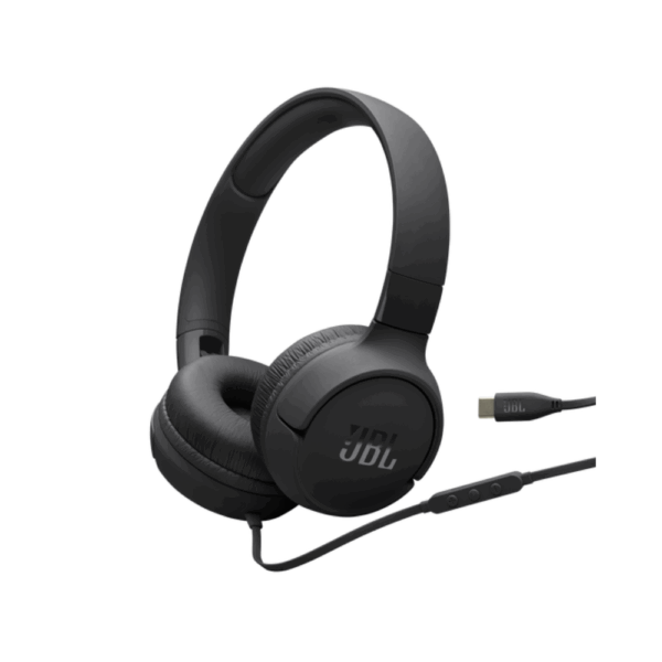 JBL Tune 520C USB-C Wired Headphones (Black) JBL Tune 520C USB-C Wired Headphones (Black)
