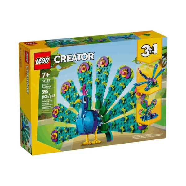 LEGO Creator 3 in 1 Exotic Peacock 31157-5 LEGO Creator 3 in 1 Exotic Peacock 31157