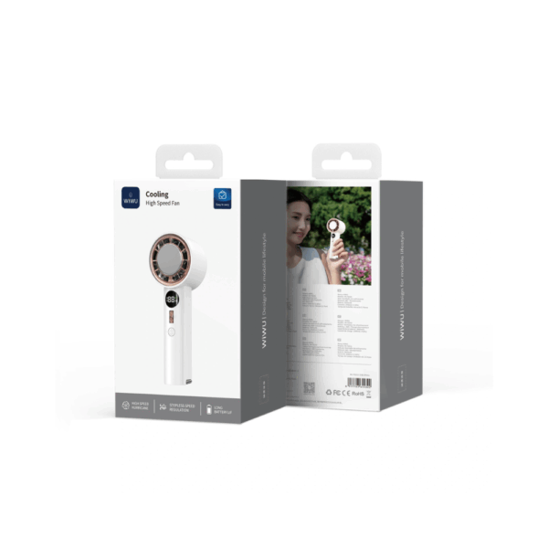 WiWU Wi-FS016 ChillMate Fan 3000mAh High Power-1 WiWU Wi-FS016 ChillMate Fan 3000mAh High Power
