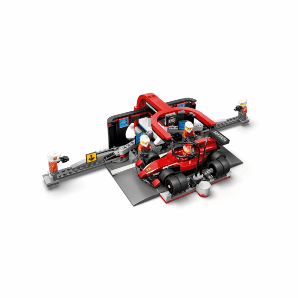 LEGO CITY F1 Pit Stop and Pit Crew with Ferrari Car 60443