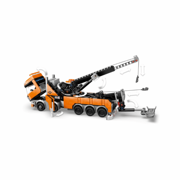 LEGO CITY Heavy-Duty Recovery Tow Truck with Crane 60467-2 LEGO CITY Heavy-Duty Recovery Tow Truck with Crane 60467