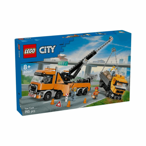 LEGO CITY Heavy-Duty Recovery Tow Truck with Crane 60467-5 LEGO CITY Heavy-Duty Recovery Tow Truck with Crane 60467