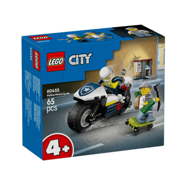 LEGO CITY Police Motorcycle Chase 60455-3 LEGO CITY Police Motorcycle Chase 60455