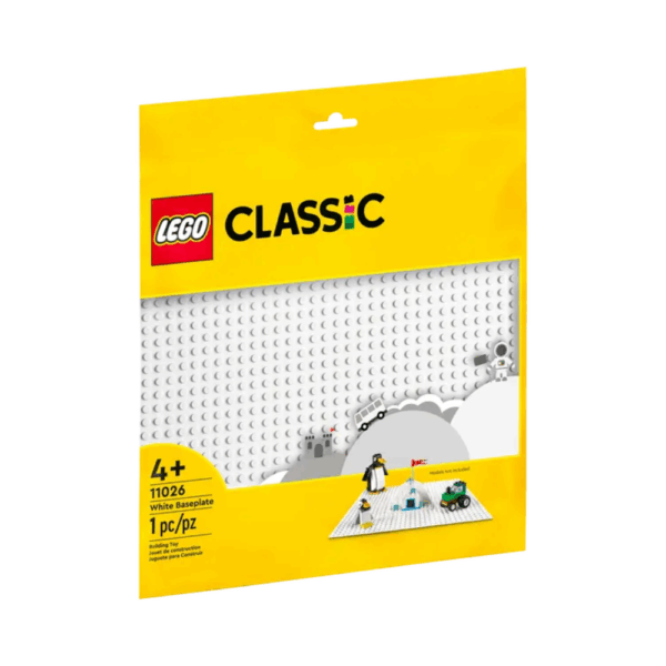 LEGO Classic White Baseplate 11026-1 LEGO Classic White Baseplate 11026