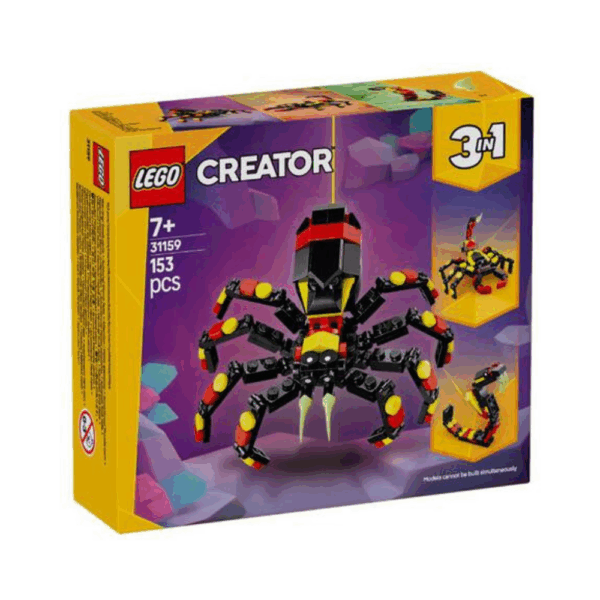 LEGO Creator 3 in 1 Wild Animals Surprising Spider 31159-5 LEGO Creator 3 in 1 Wild Animals: Surprising Spider 31159
