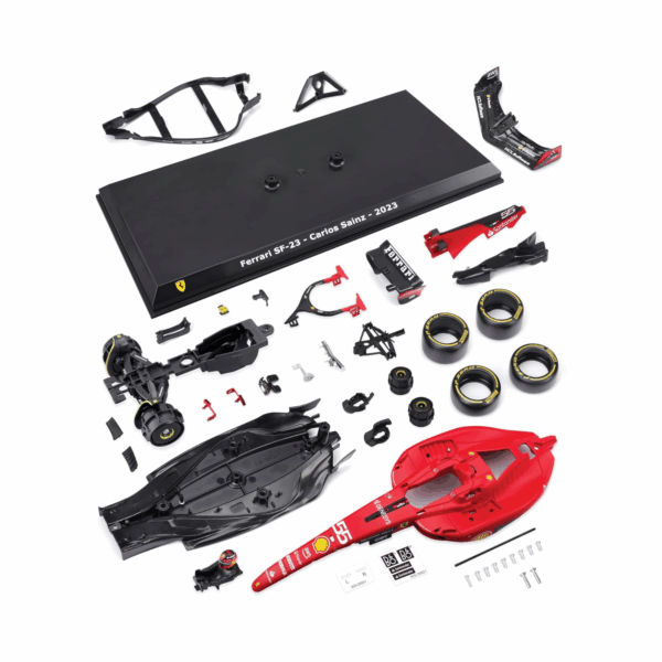 Bburago Ferrari SF23 Formula 1 124 Kit (2023) #55 Carlos Sainz Bburago Ferrari SF23 Formula 1 1:24 Kit (2023) #55 Carlos Sainz