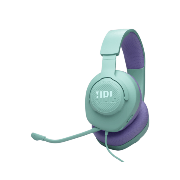 JBL Quantum 100M2 Wired Over-Ear Gaming Headset (Cyan)