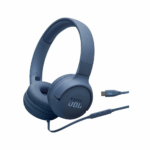JBL Tune 520C USB-C Wired Headphones (Blue)