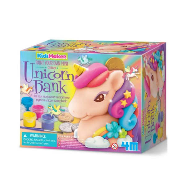 4M KidzMaker Glitter Unicorn Bank 4M KidzMaker Glitter Unicorn Bank