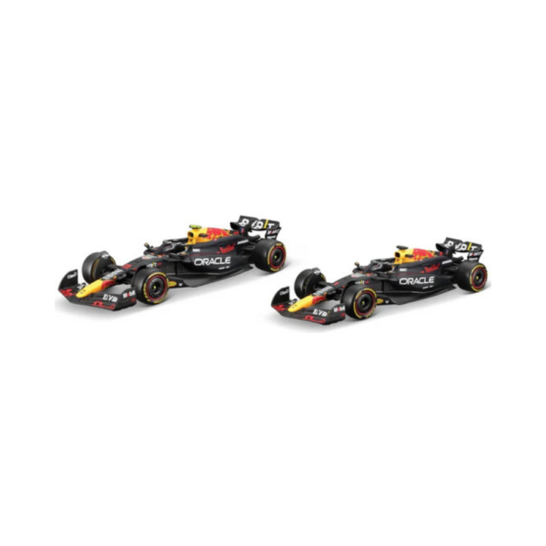 Bburago 143 Model Car Oracle Red Bull Racing RB20 #1 Max Verstappen + #11 Sergio Perez 2024 18-38099-1 Bburago 1/43 Model Car Oracle Red Bull Racing RB20 #1 Max Verstappen + #11 Sergio Perez 2024 18-38099