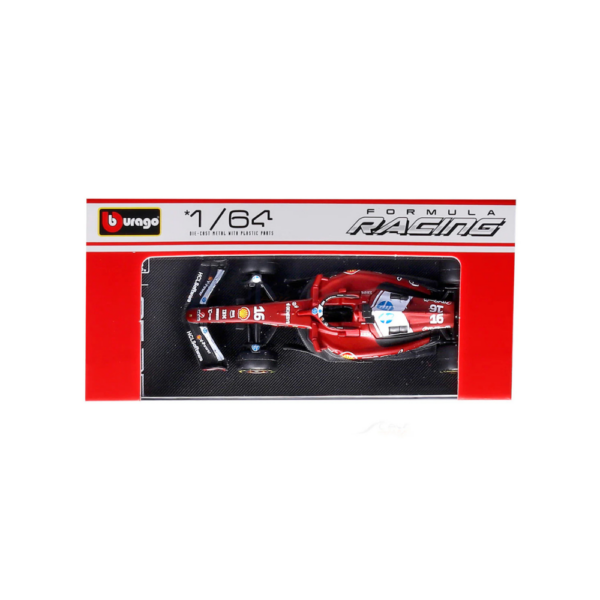 Bburago 164 Model Car Scuderia Ferrari SF-25 #16 Charles Leclerc 18-56804L-4 Bburago 1/64 Model Car Scuderia Ferrari SF-25 #16 Charles Leclerc 18-56804L
