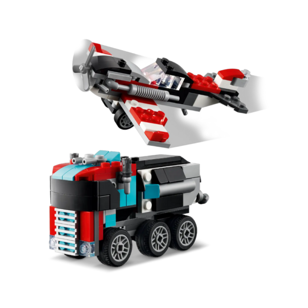 LEGO Creator 3-in-1 Flatbed Truck with Helicopter 31146-2 LEGO Creator 3-in-1 Flatbed Truck with Helicopter 31146