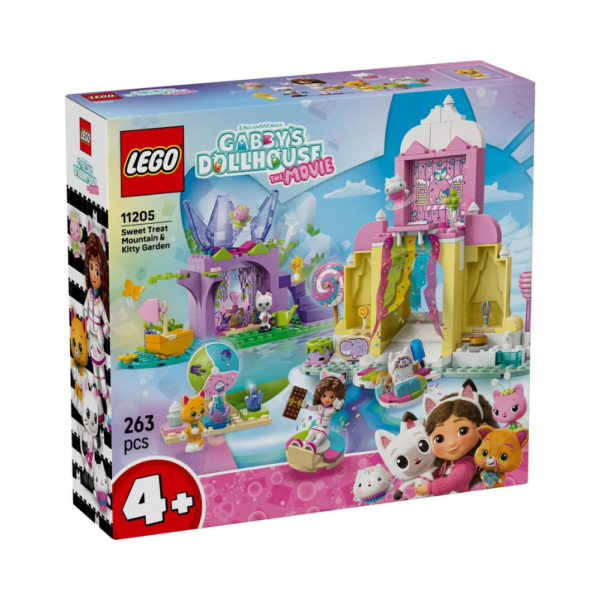 LEGO Gabby's Dollhouse Sweet Treat Mountain & Kitty Garden 11205-3 LEGO Gabby's Dollhouse Sweet Treat Mountain & Kitty Garden 11205