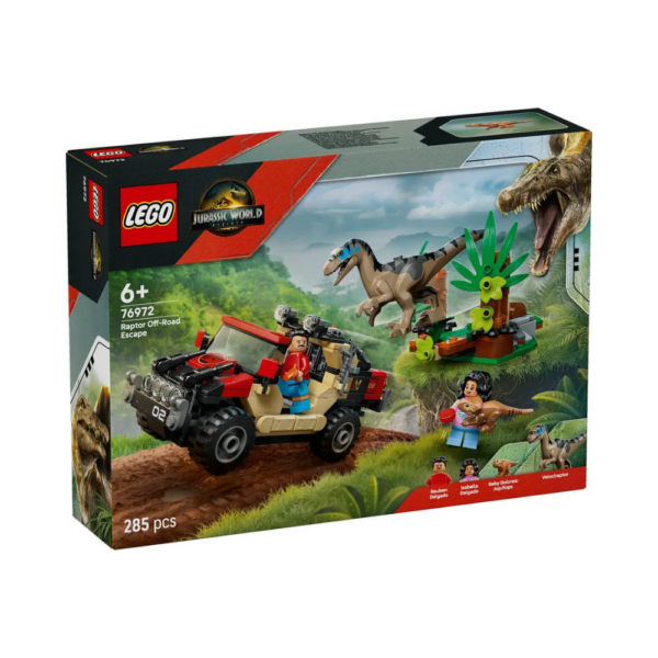 LEGO Jurassic World Raptor Off-Road Escape 76972