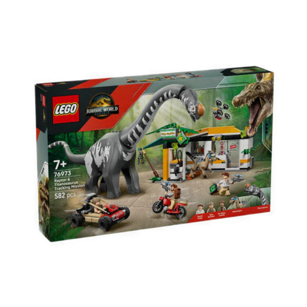 LEGO Jurassic World Raptor & Titanosaurus Tracking Mission 76973-3 LEGO Jurassic World Raptor & Titanosaurus Tracking Mission 76973