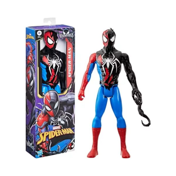 Marvel Spider-Man Venom Versus Titan Hero Series Spider-Man Action Figure Marvel Spider-Man Venom Versus Titan Hero Series Spider-Man Action Figure