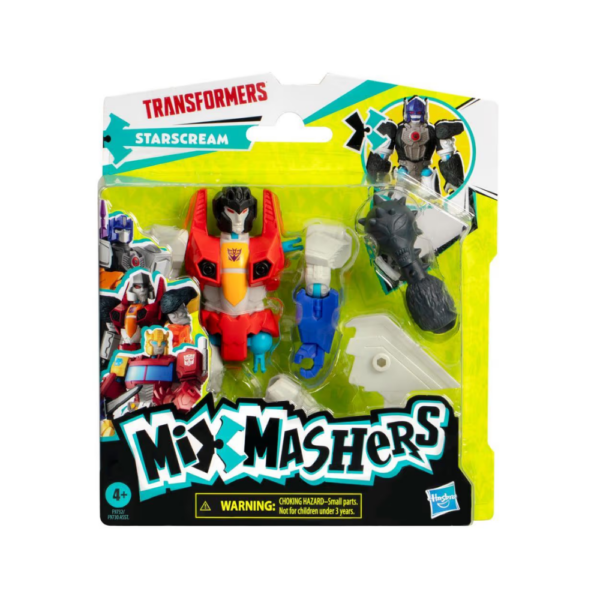 MixMashers Transformers Starscream Custom Mix-And-Match Action Figure & Accessories MixMashers Transformers Starscream Custom Mix-And-Match Action Figure & Accessories