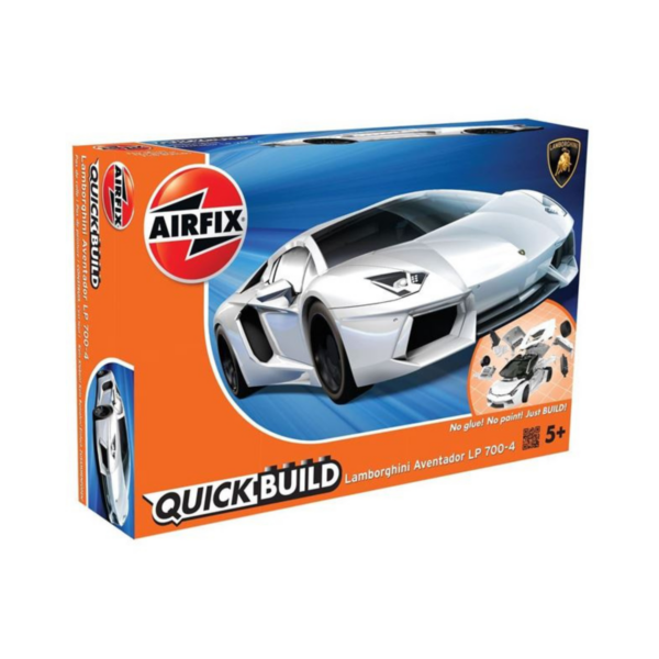 Airfix J6019 QUICKBUILD Lamborghini Aventador (white)