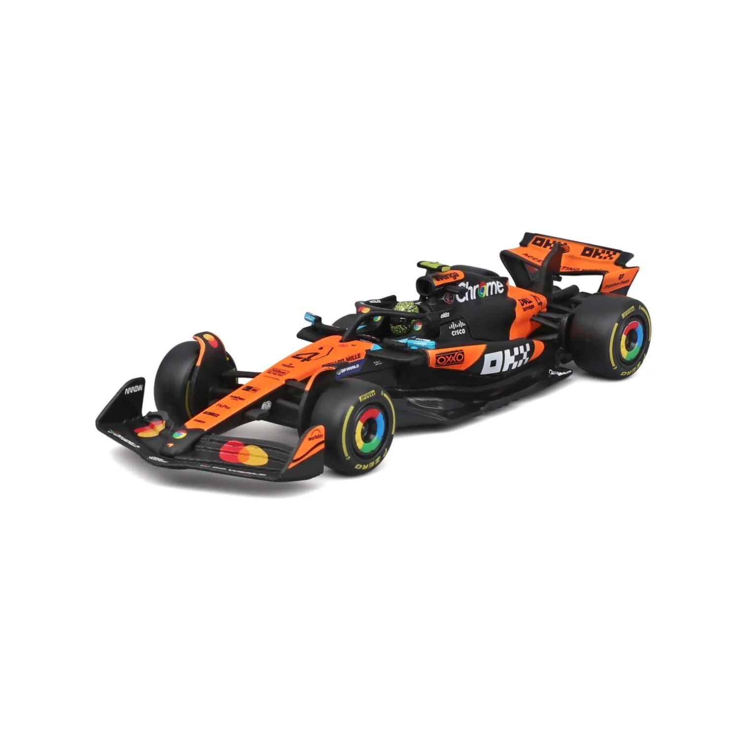 Bburago 143 F1 Model Car McLaren MCL39 2025 #4 Lando Norris 18-38249-N-2 Bburago 143 F1 Model Car McLaren MCL39 2025 #4 Lando Norris 18-38249-N