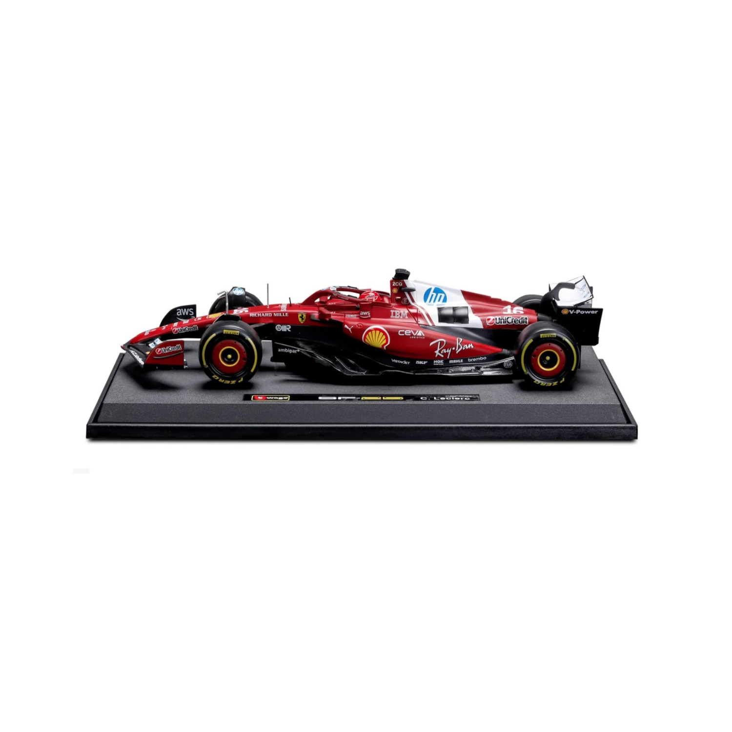 Bburago 143 F1 Model Car Scuderia Ferrari 2025 SF-25 #44 Lewis Hamilton (1)