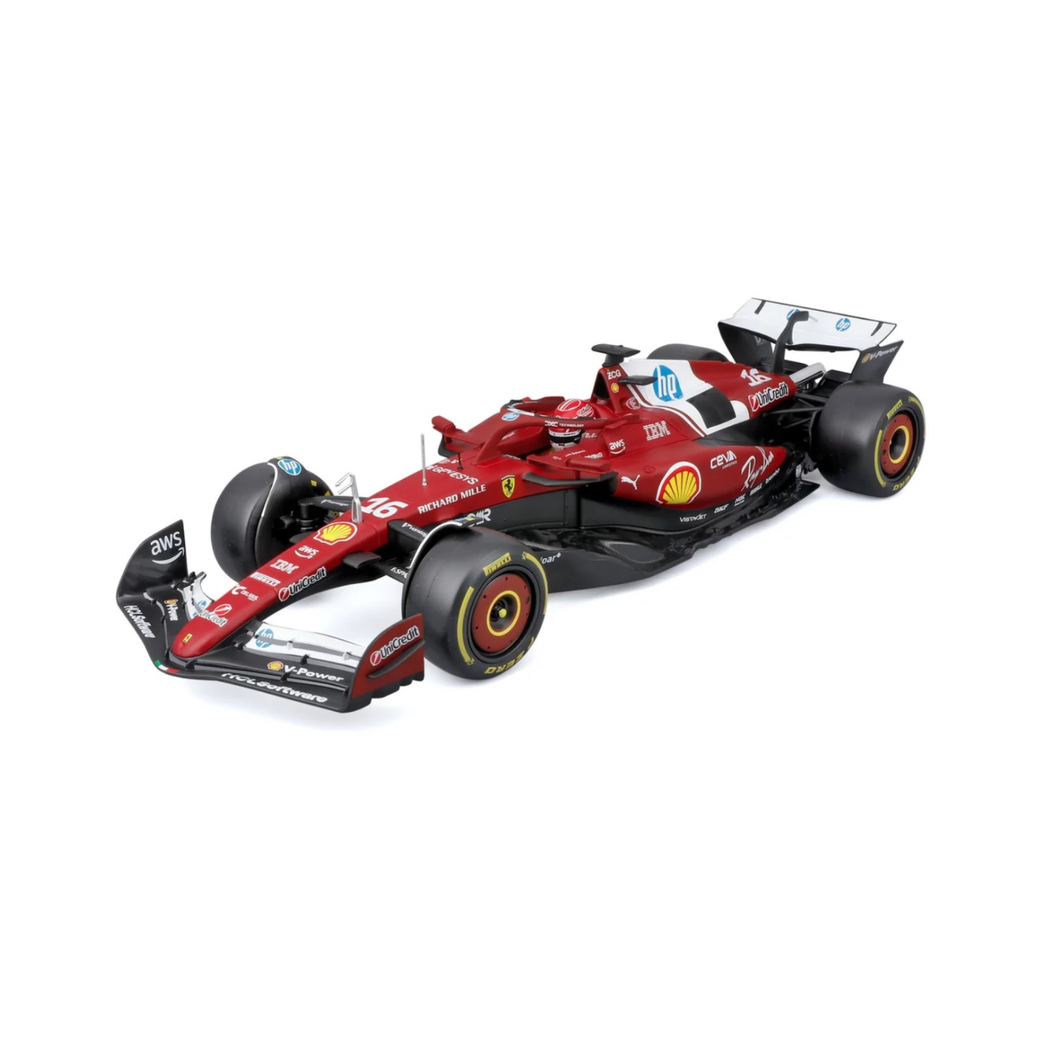 Bburago 143 F1 Model Car Scuderia Ferrari 2025 SF-25 #44 Lewis Hamilton (1)