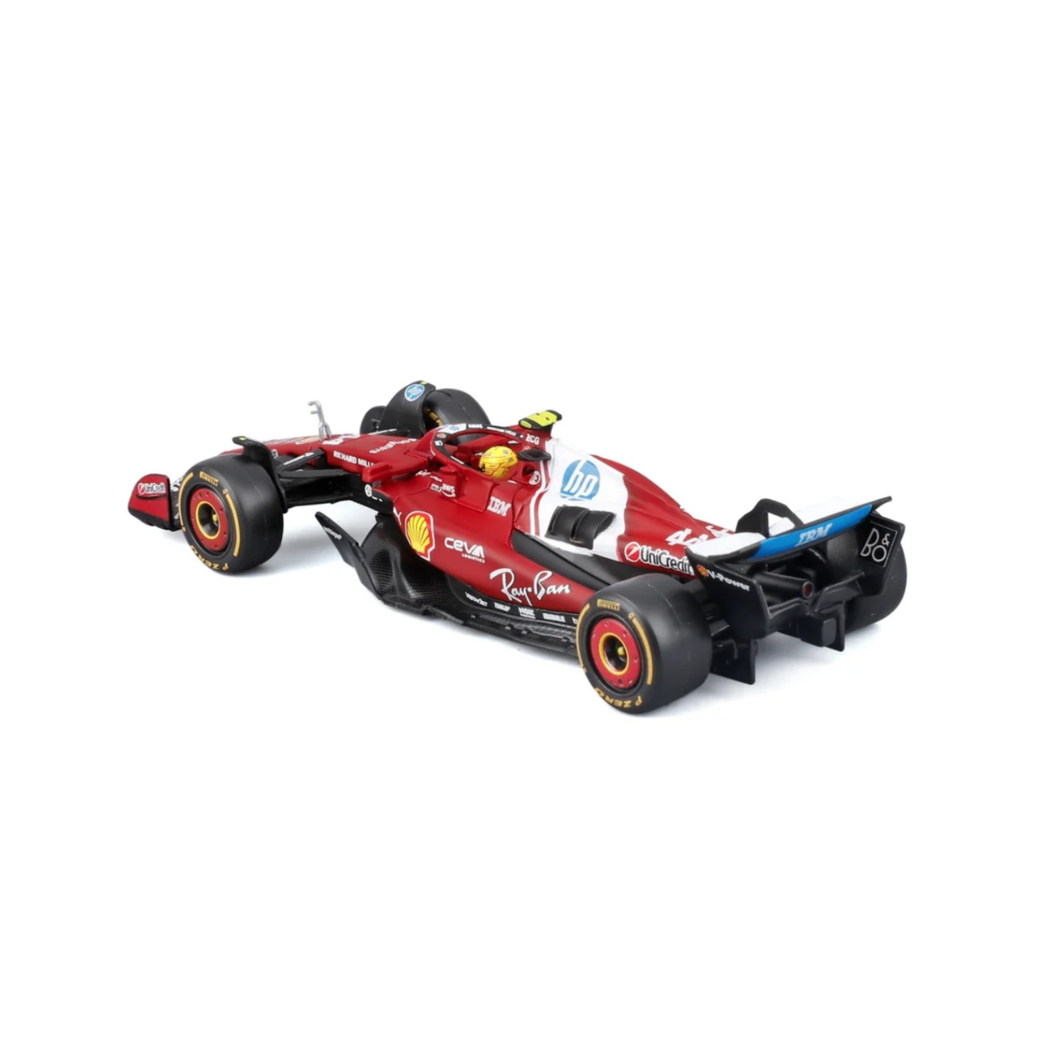 Bburago 143 F1 Model Car Scuderia Ferrari 2025 SF-25 #44 Lewis Hamilton -2 Bburago 1/43 F1 Model Car Scuderia Ferrari 2025 SF-25 #44 Lewis Hamilton