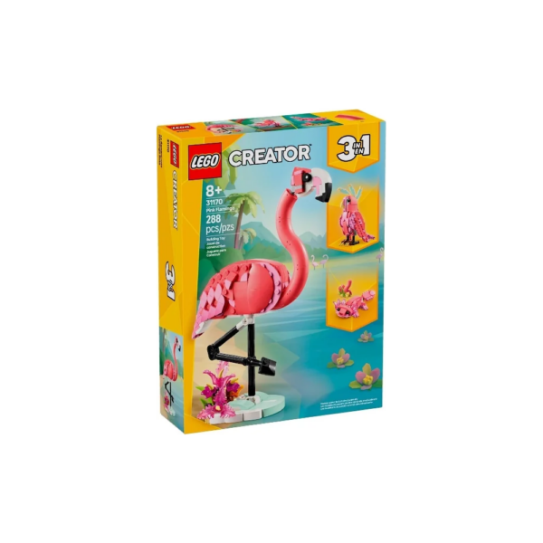 LEGO Creator 3-in-1 Wild Animals: Pink Flamingo 31170