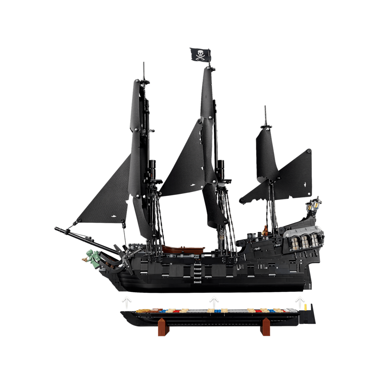 LEGO Icons Captain Jack Sparrow's Pirate Ship 10365-2 LEGO Icons Captain Jack Sparrow's Pirate Ship 10365
