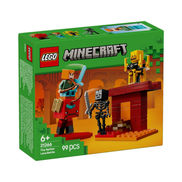 LEGO Minecraft The Nether Lava Battle 21266-1 LEGO Minecraft The Nether Lava Battle 21266