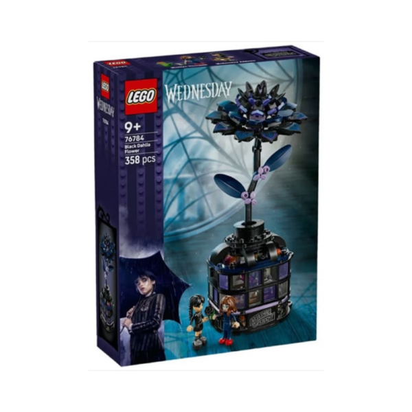 LEGO Wednesday Black Dahlia Flower 76784