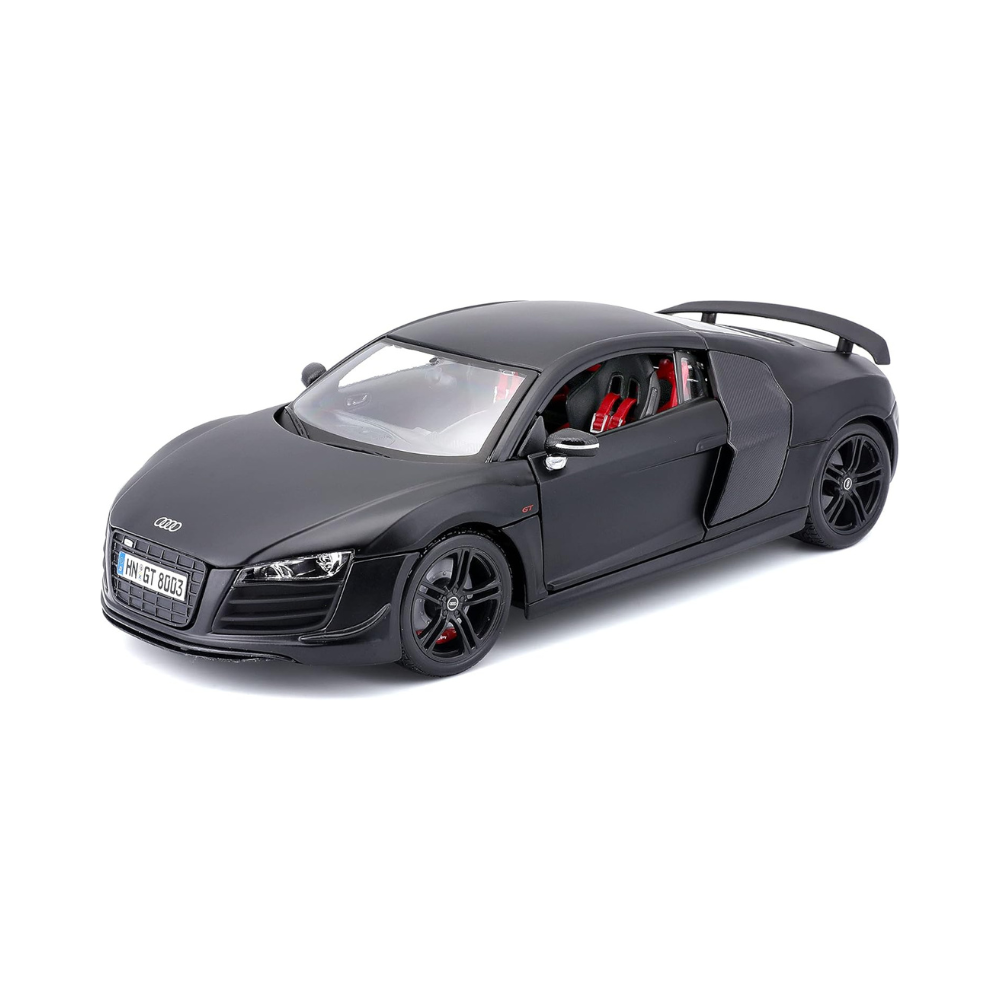 Maisto 1:18 Audi R8 (Matte Black)