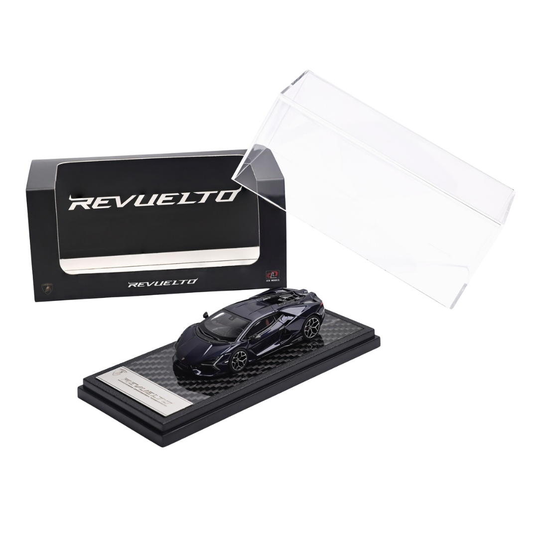 LCD64042-BU 3 LCD 1/64 Lamborghini Revuelto (Blue)