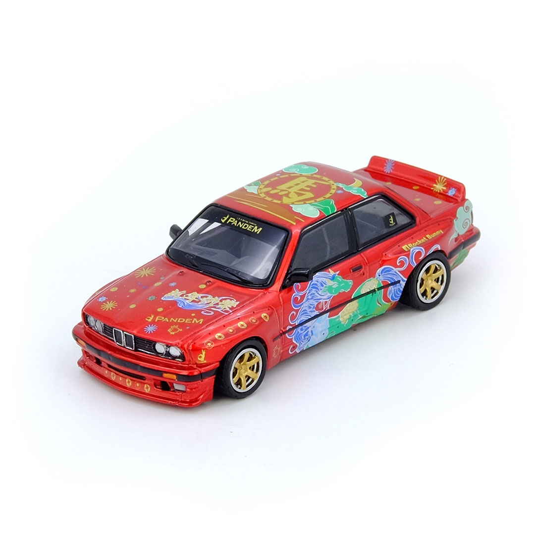 IN64-E30P-CNY2026-1 INNO64 BMW E30 Pandem Rocket Bunny Chinese New Year Special 2026
