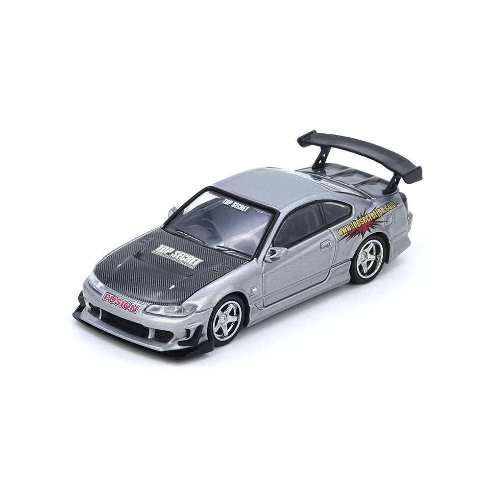 INNO64 Nissan Silvia 'Top Secret' Silver
