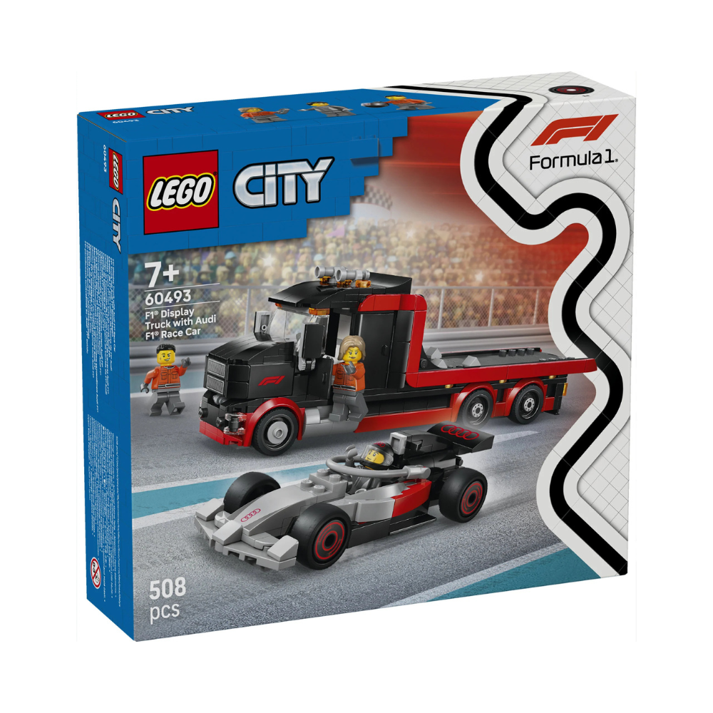 LEGO City F1 Display Truck with Audi F1 Race Car 60493-4 LEGO City F1 Display Truck with Audi F1 Race Car 60493