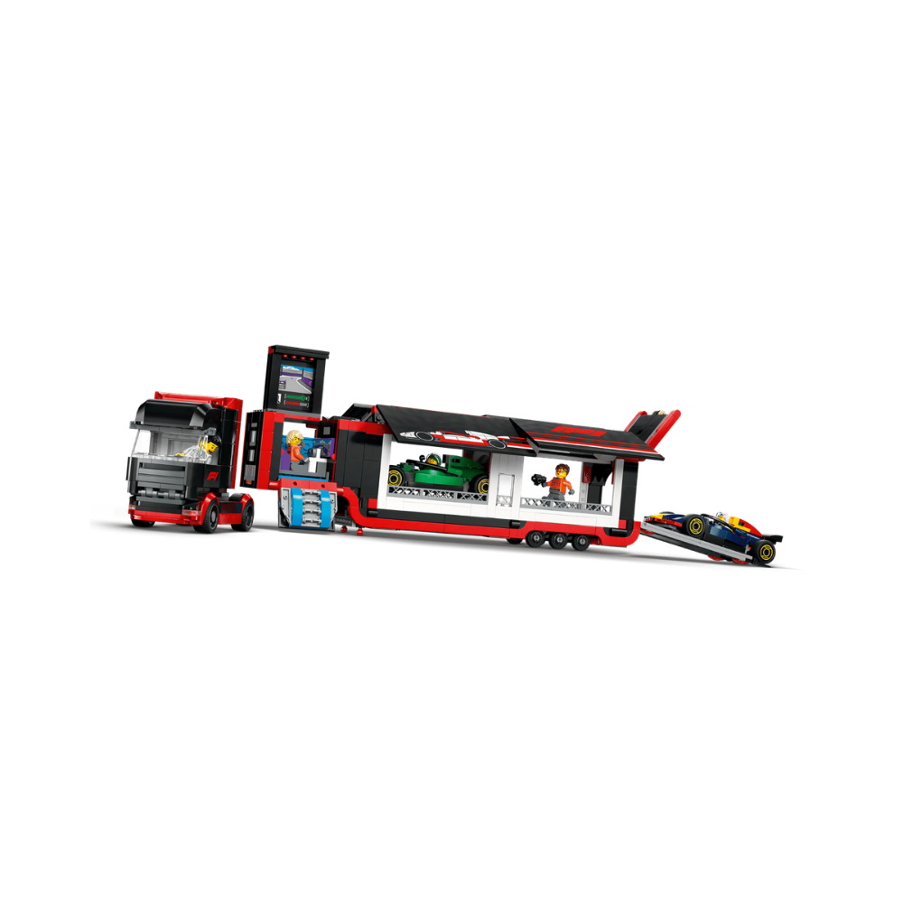 LEGO City F1 Truck with RB20 & AMR24 F1 Cars 60445-2 LEGO City F1 Truck with RB20 & AMR24 F1 Cars 60445