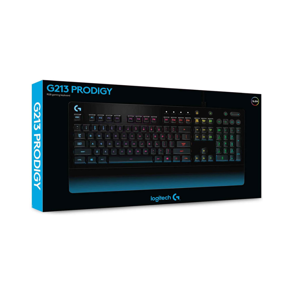 Logitech G Series G213 Prodigy RGB Gaming Keyboard
