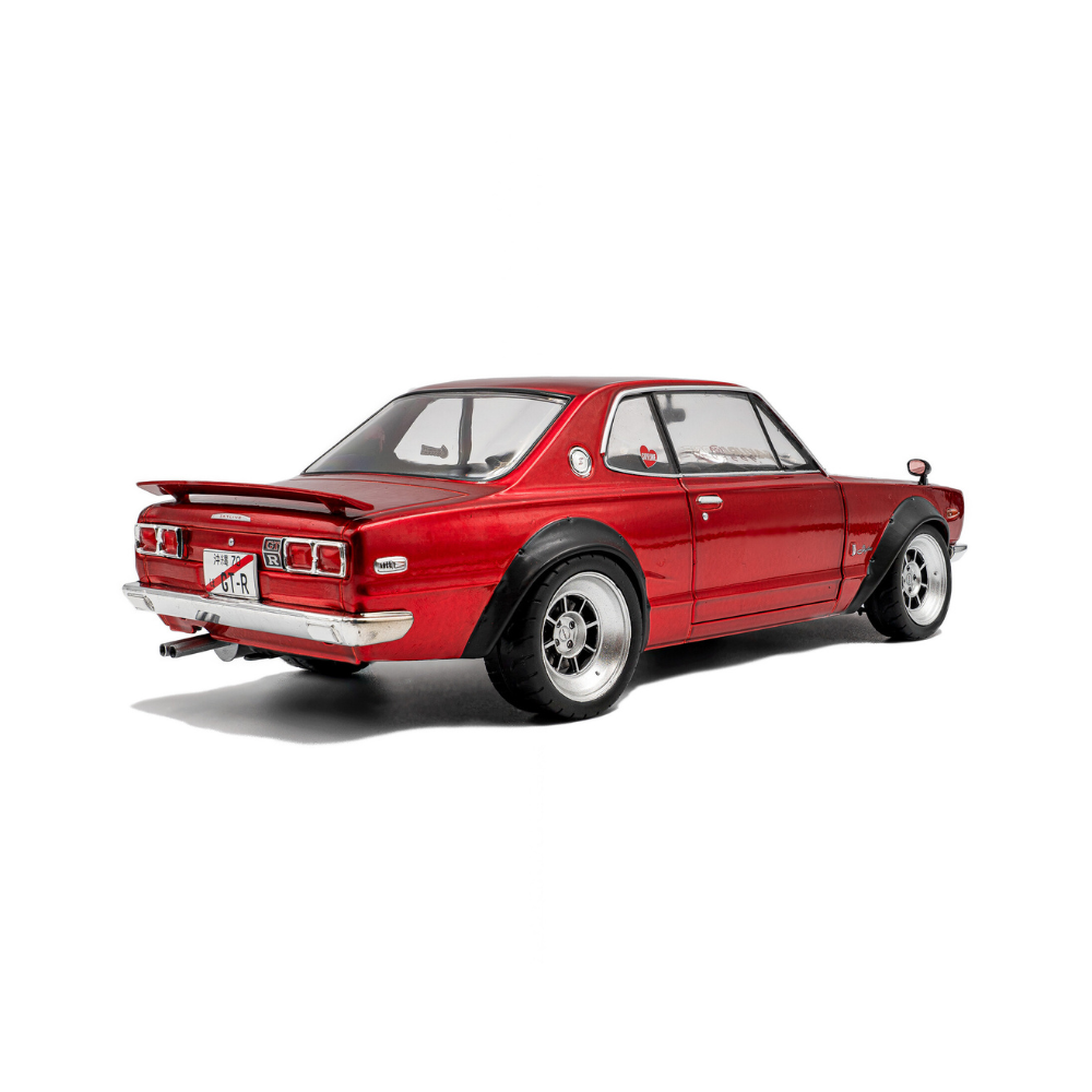 Solido 118 Nissan Skyline (C10) Hakosuka SOLIDO WORKS Red Metallic (1970)-4 Solido 1/18 Nissan Skyline (C10) Hakosuka SOLIDO WORKS Red Metallic (1970)