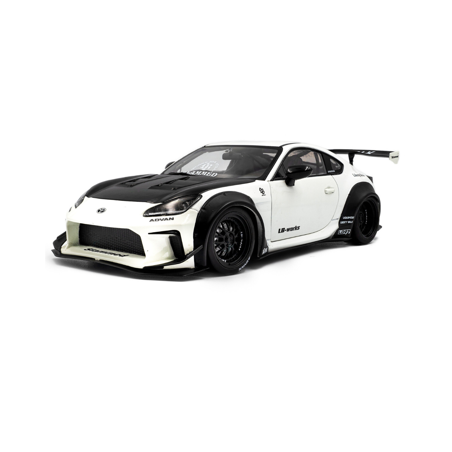 Solido 1/18 Toyota GR86 LBWK Body Kit Pearl White (2024)